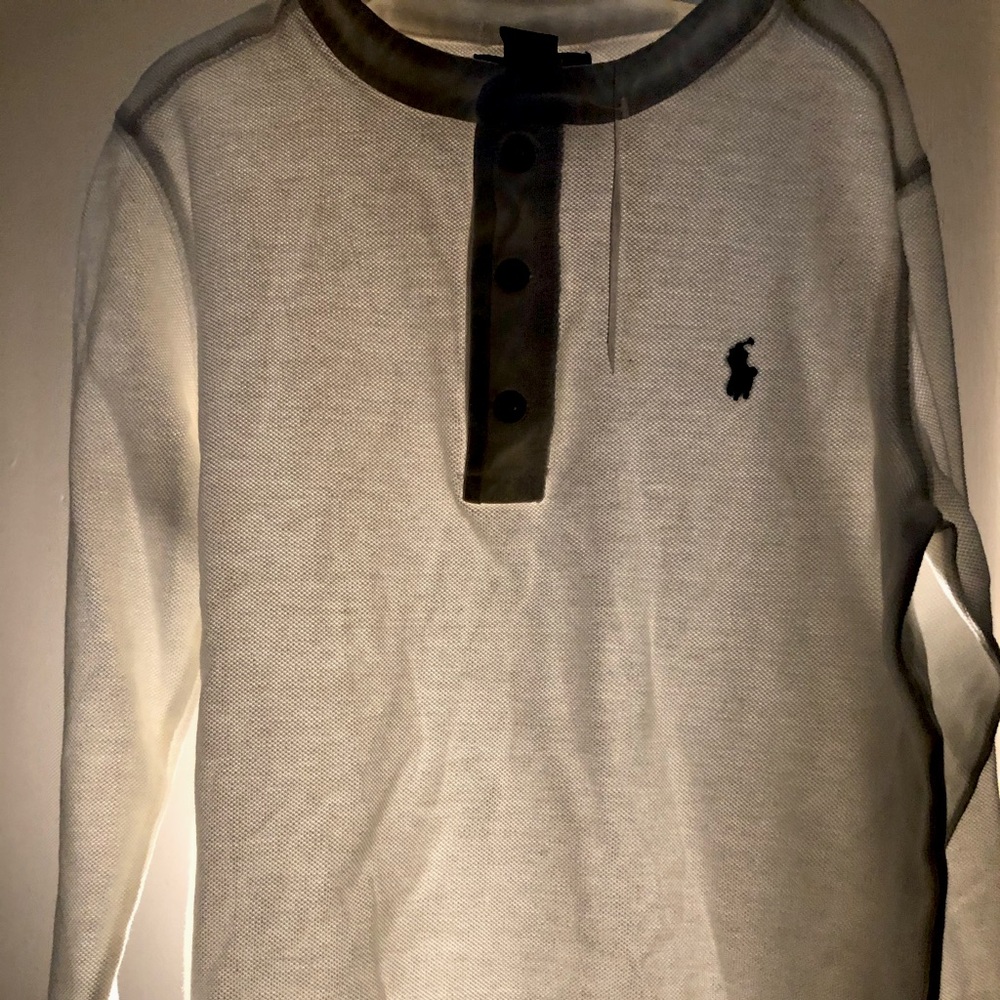 NWT POLO RALPH LAUREN Boys Henley Size 7 MSRP $35